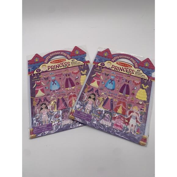Melissa and Doug Other - Melissa & Doug‎ Princess Puffy Stickers Play Set